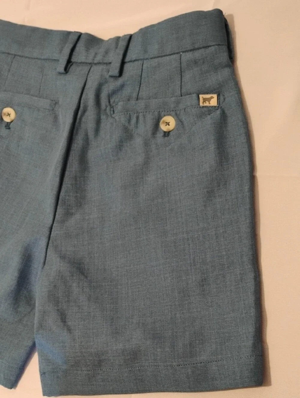 Southern Point Co. Boys Performance Shorts - Size Youth Small (S) - Blue/Teal